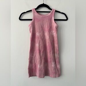 Old Navy Pink Tie-Dye Kids Tank Top